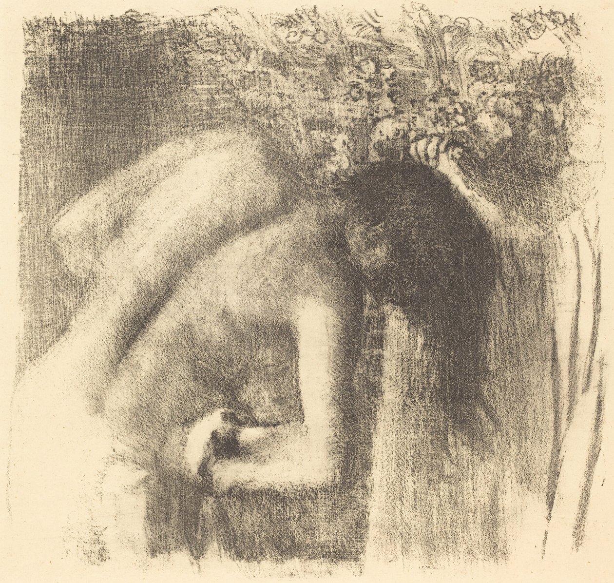 Nach dem Bad (La sortie du bain) von Edgar Degas