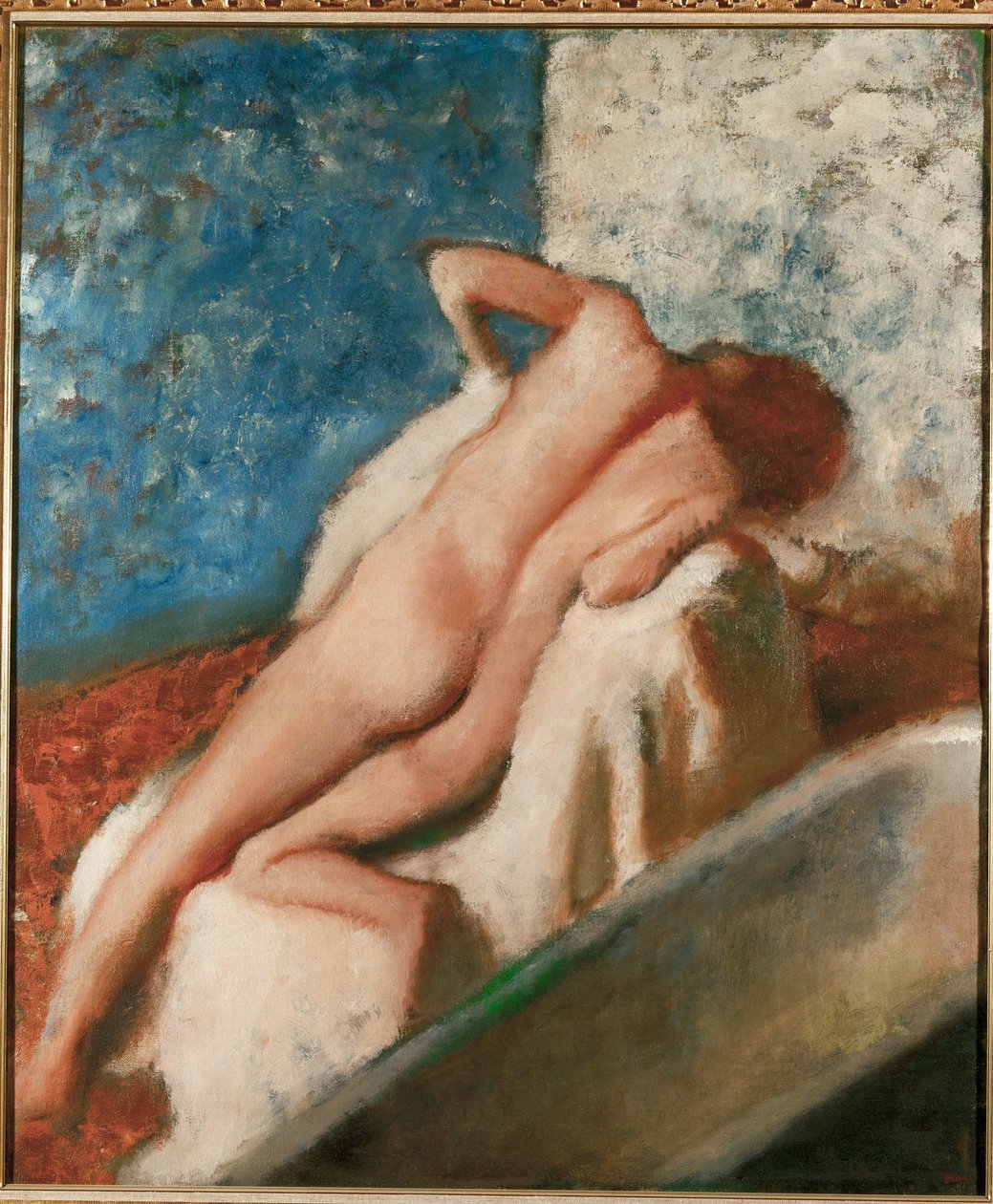 Nach dem Bad von Edgar Degas