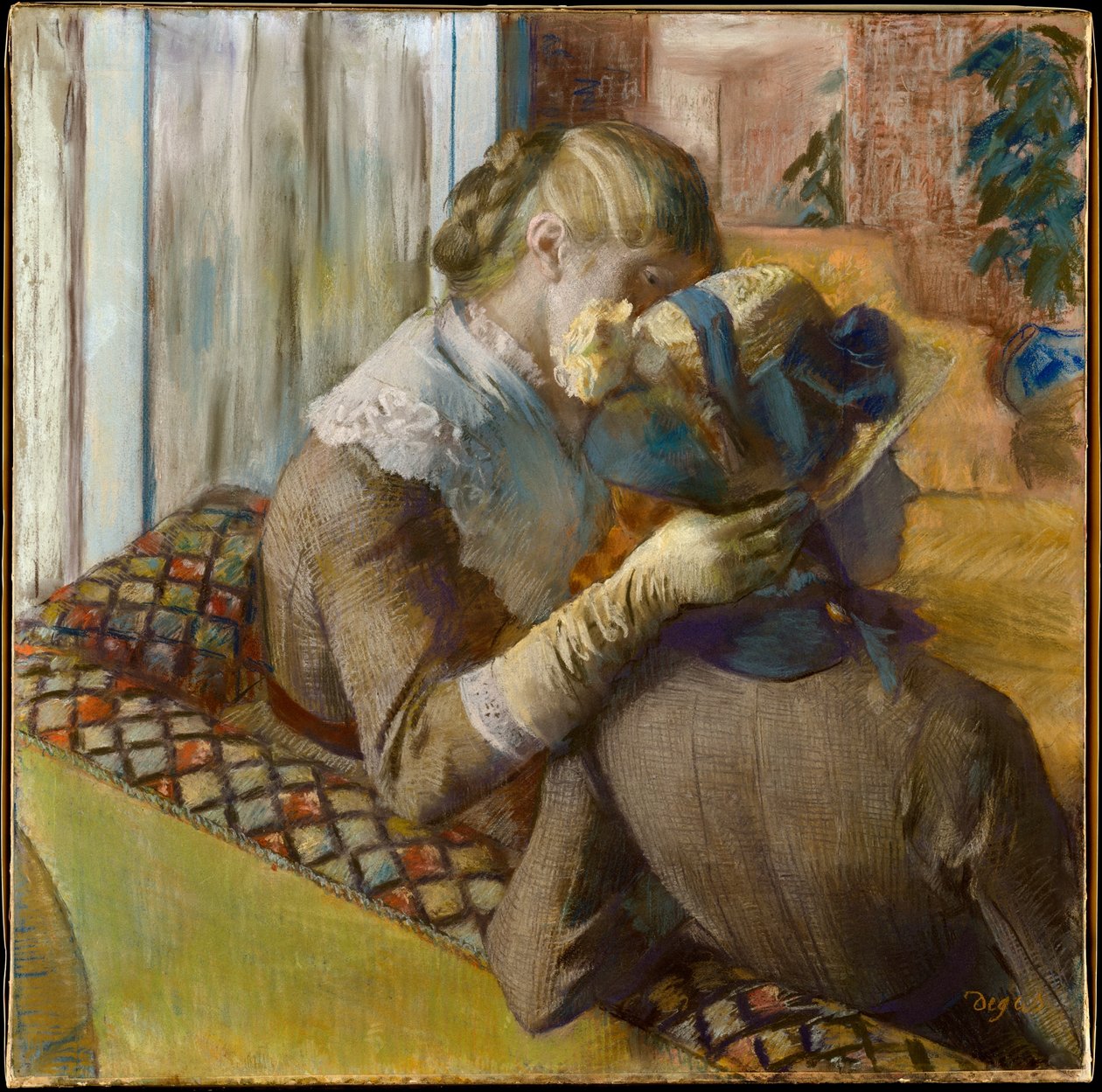 Bei der Modistin von Edgar Degas