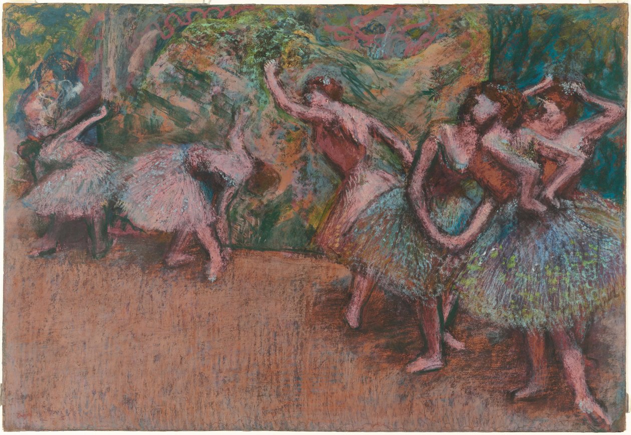 Ballettszene von Edgar Degas