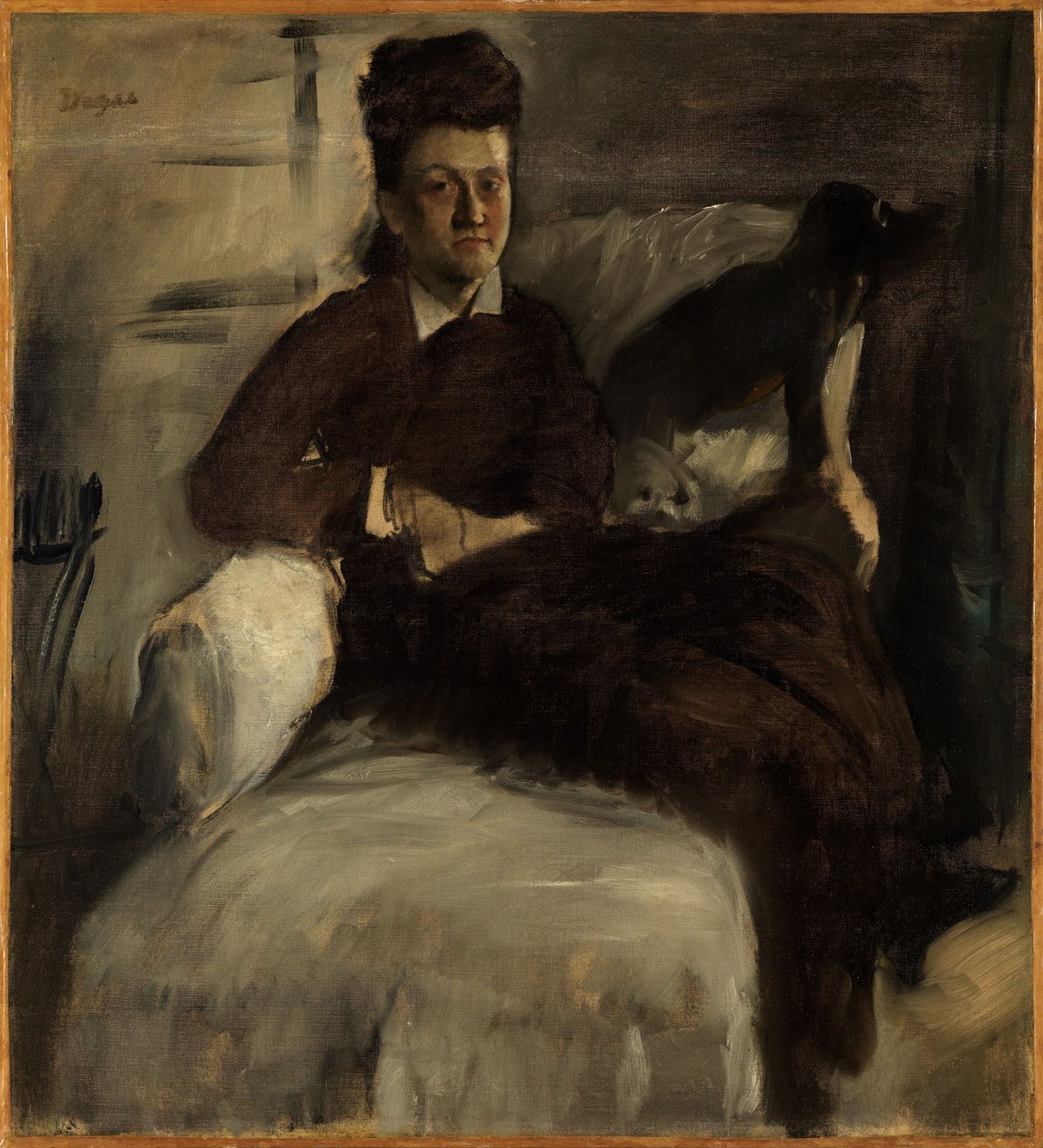 Bildnis Madame Jeantaud von Edgar Degas