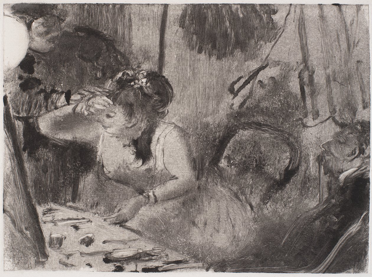 Intimität, ca. 1877-80 von Edgar Degas