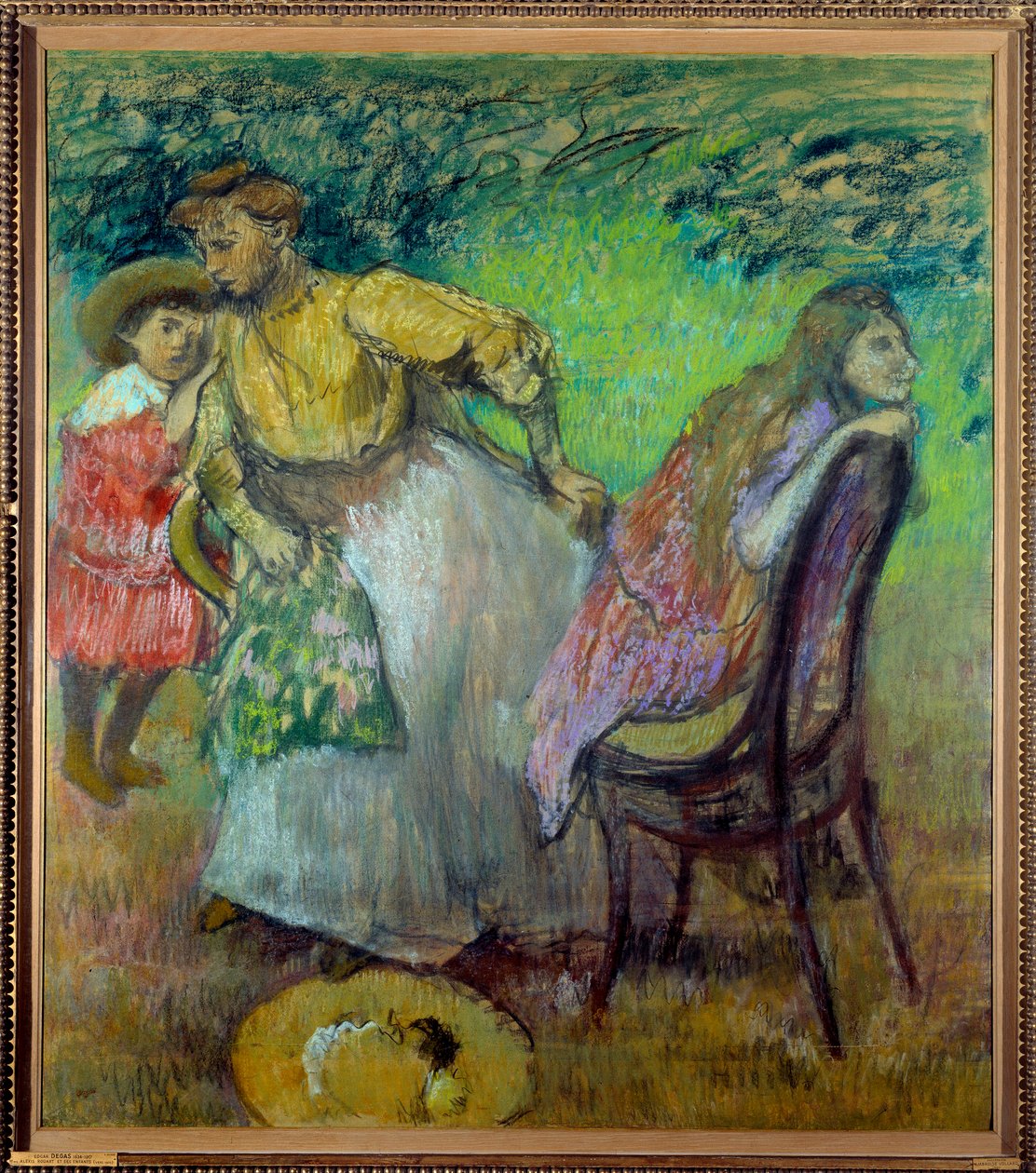 Madame Alexis Rouart und ihre Kinder von Edgar Degas