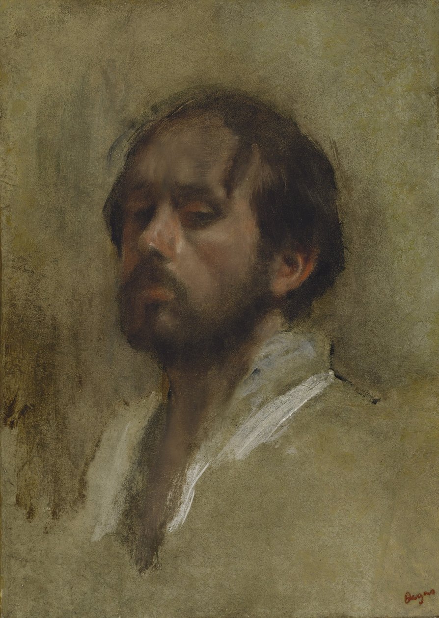 Selbstporträt von Edgar Degas
