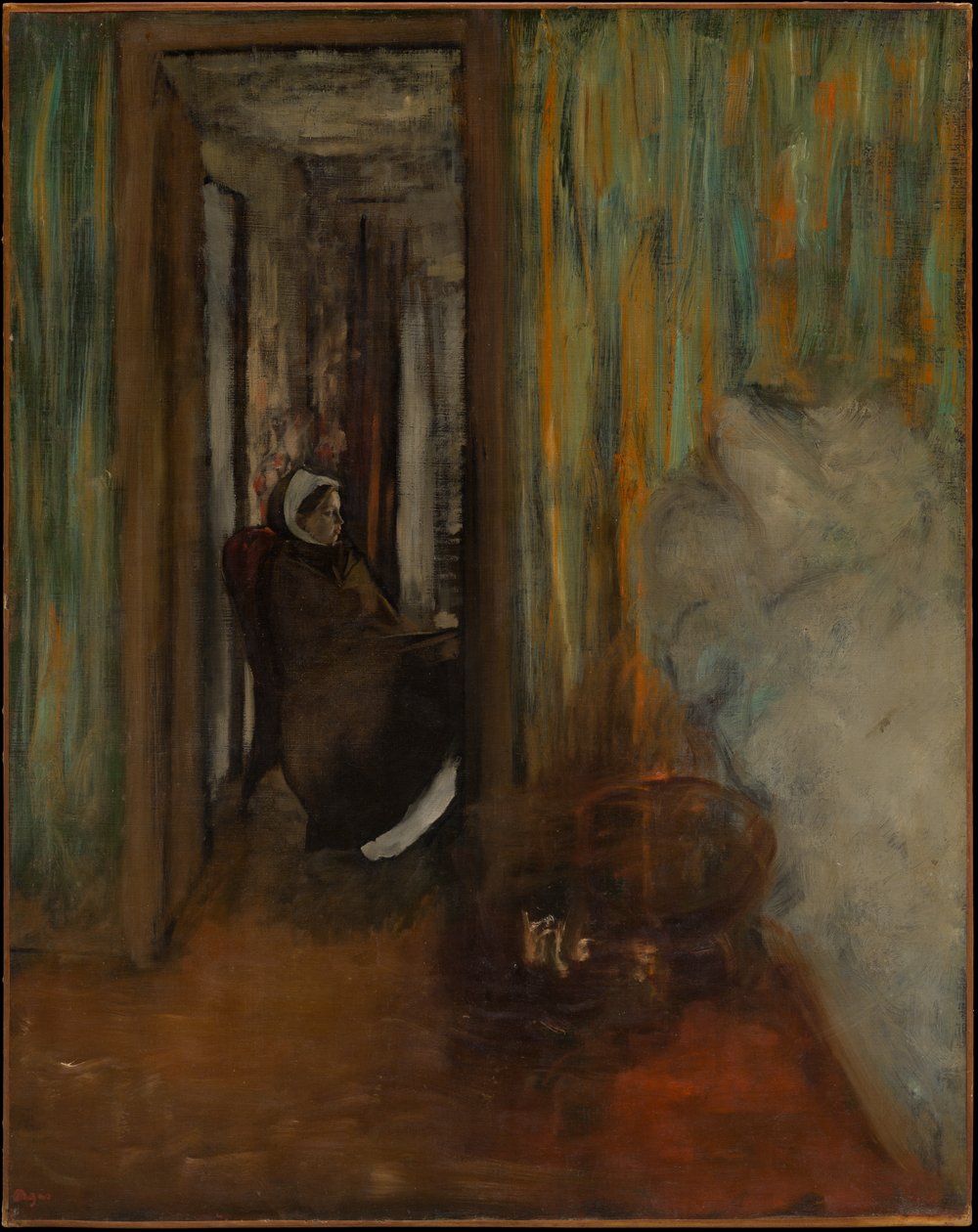 Die Krankenschwester von Edgar Degas