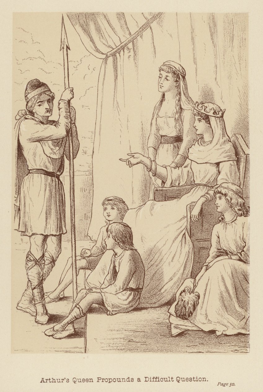 Arthurs Königin stellt eine schwierige Frage von Edith Scannell