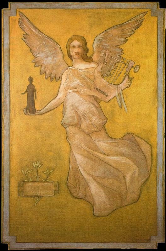 Die mystische Poesie von Edmond Aman Jean