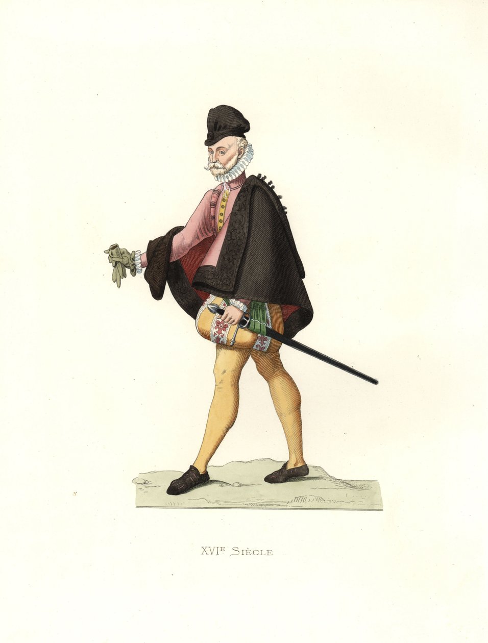 Spanischer Adliger von Edmond Lechevallier-Chevignard
