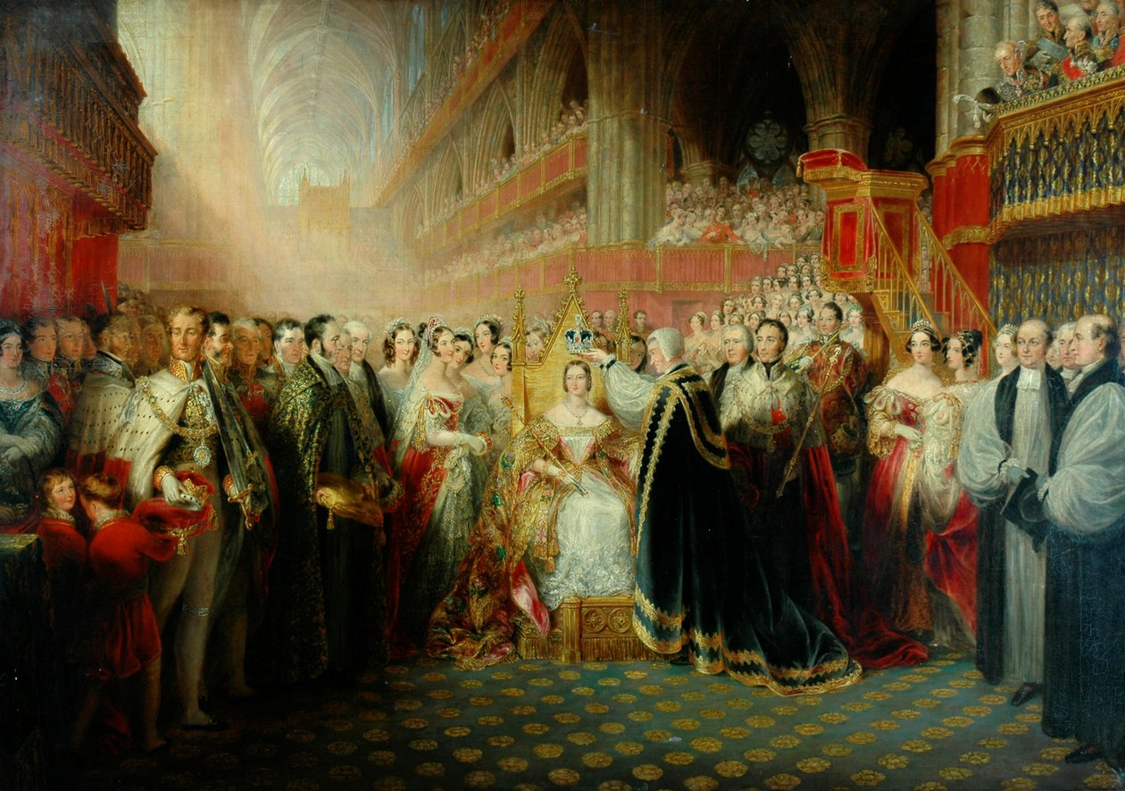 Krönung von Königin Victoria von Edmund Thomas Parris