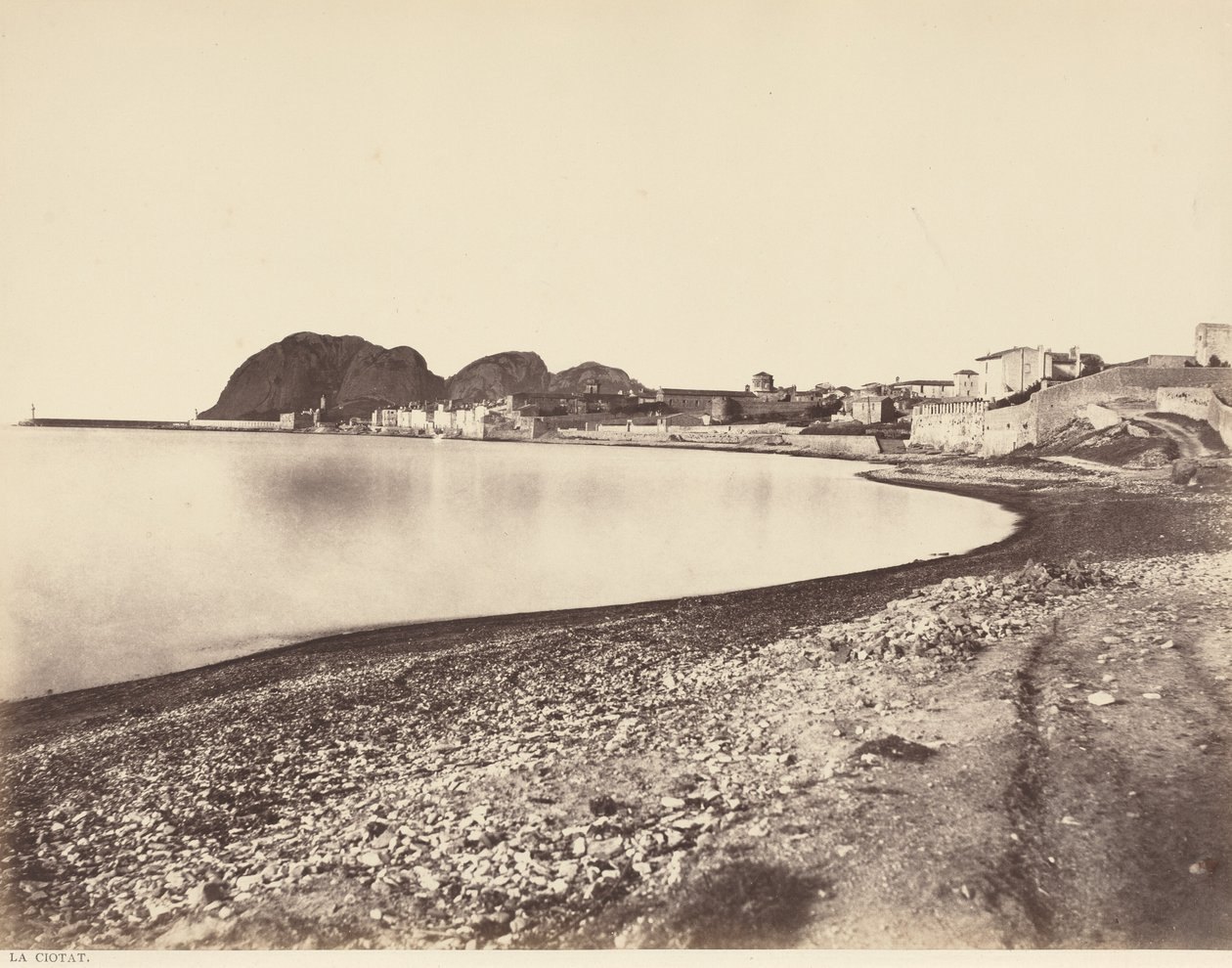 La Ciotat von Edouard Denis Baldus