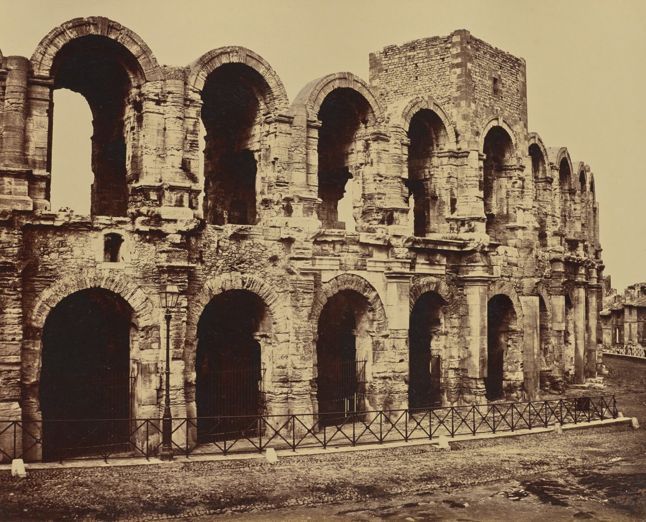 Arles. Amphitheater von Édouard Baldus