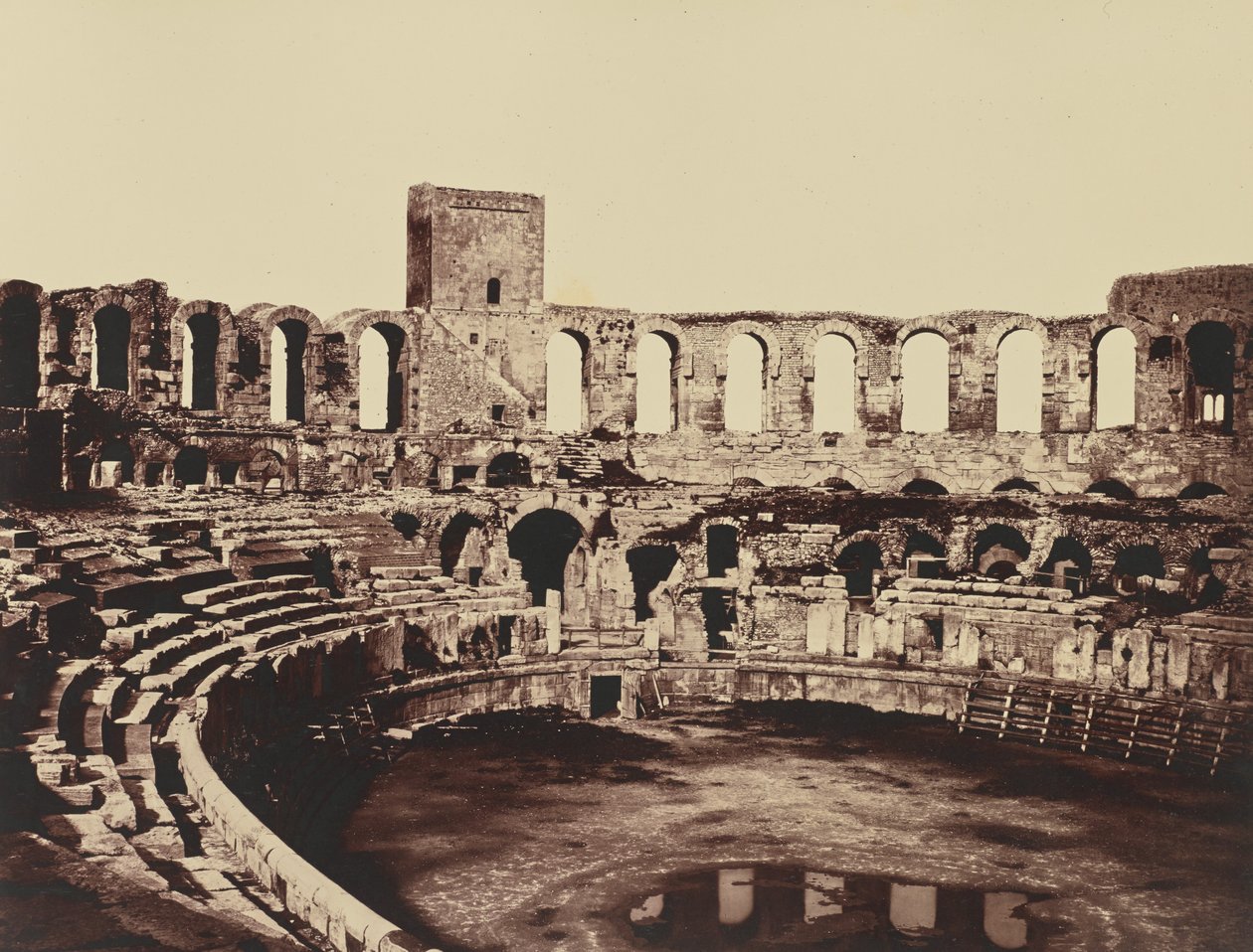 Arles. Amphitheater von Édouard Baldus