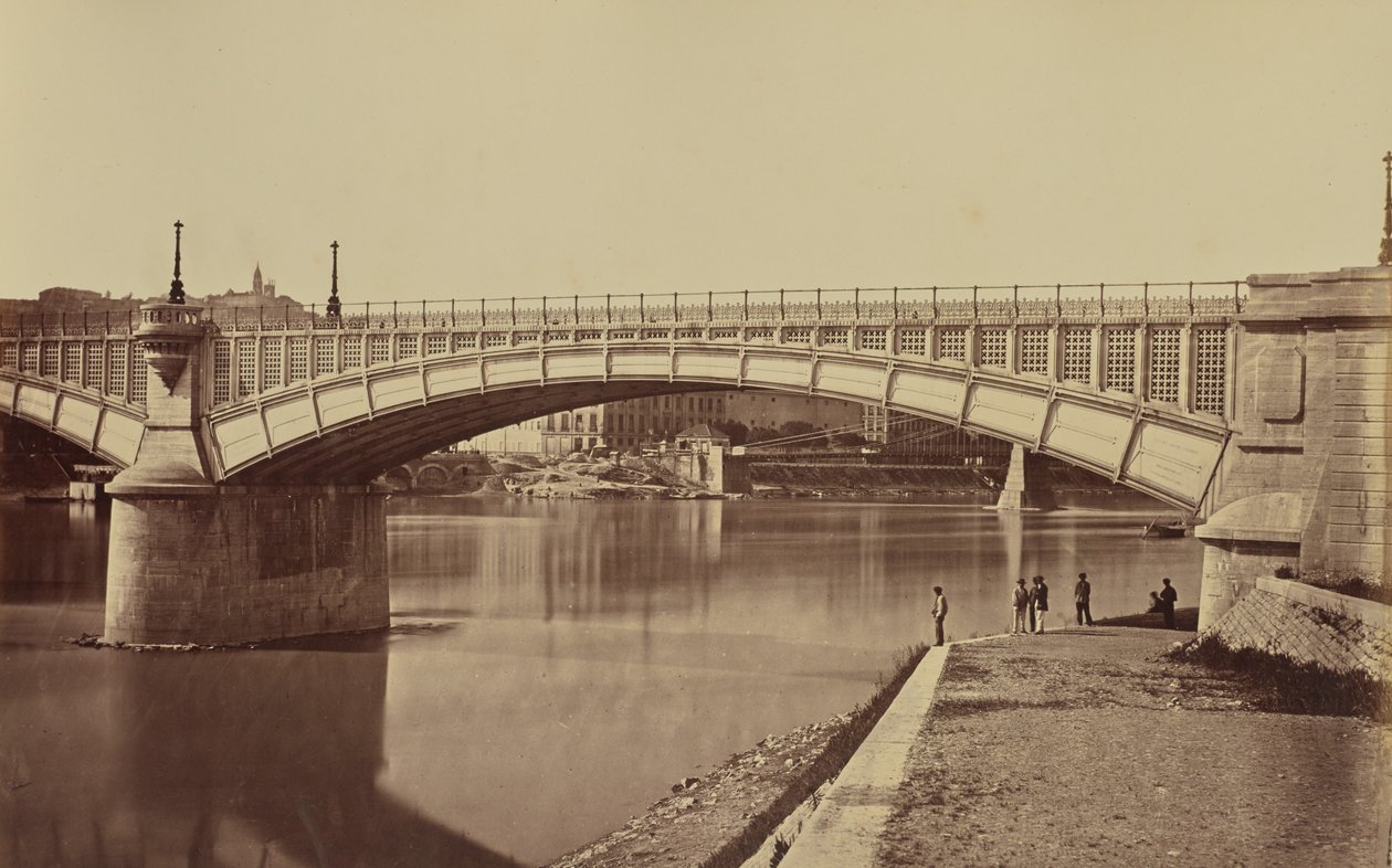 Lyon. Rhône-Viadukt von Édouard Baldus