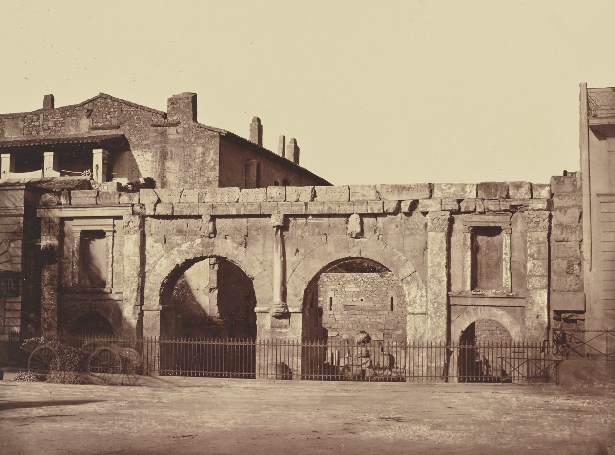 Nîmes. Augustustor von Édouard Baldus