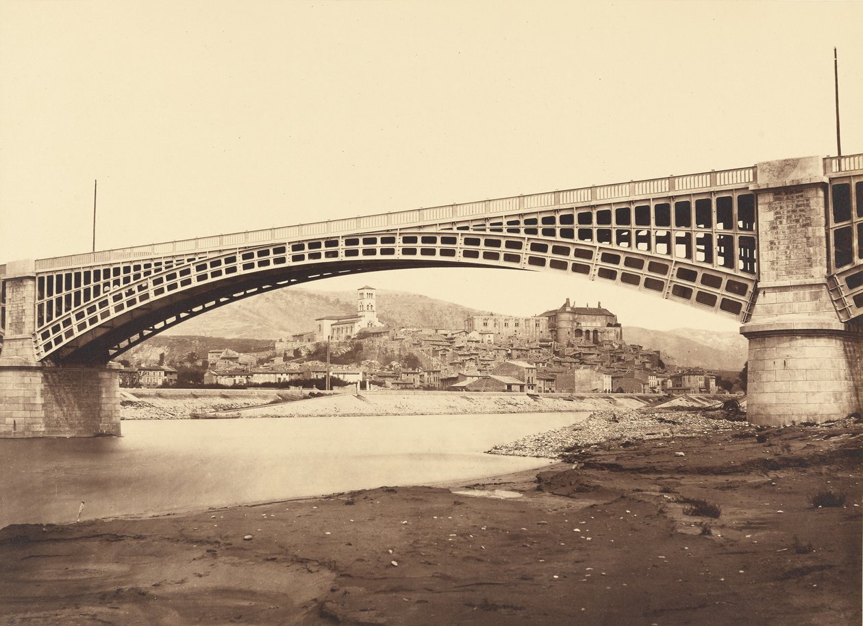 Viadukt bei La Voulte von Édouard Baldus