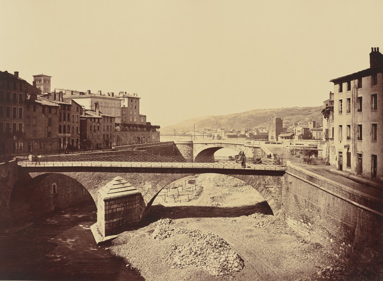 Vienne. St Colombe von Édouard Baldus
