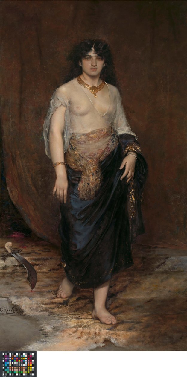 Judith von Edouard Frederic Wilhelm Richter