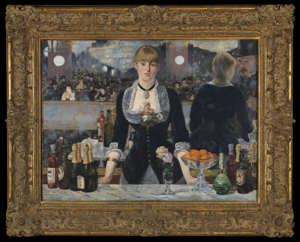 Eine Bar im Folies-Bergère, 1881-82 von Édouard Manet
