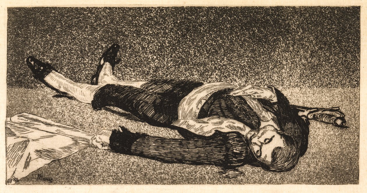 Toter Torero von Édouard Manet
