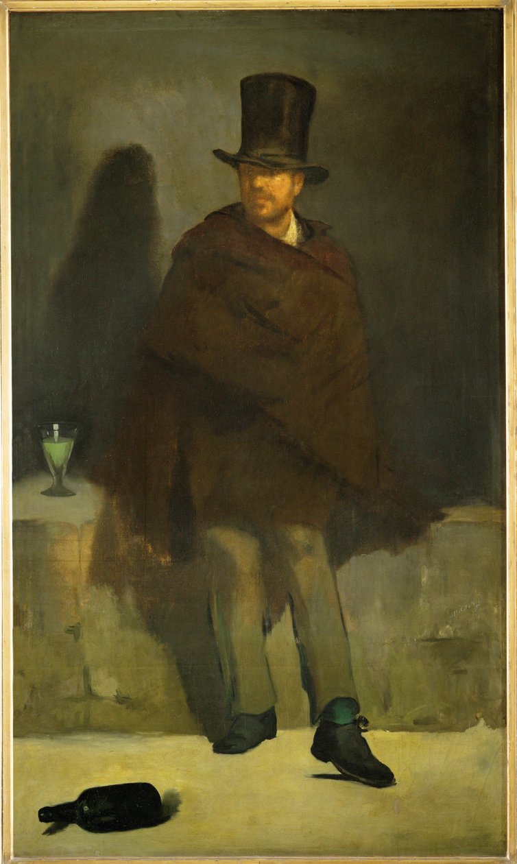 Der Absinthtrinker von Edouard Manet