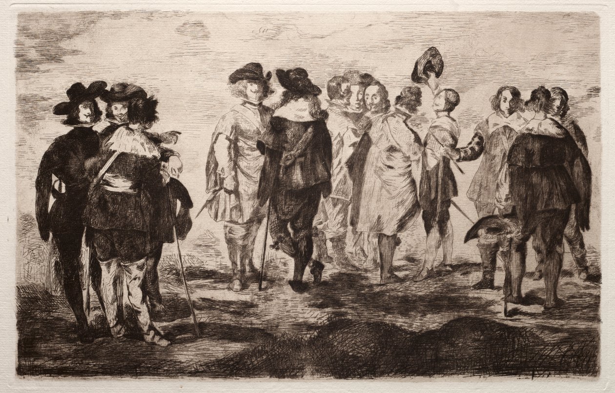 Die kleinen Reiter von Édouard Manet