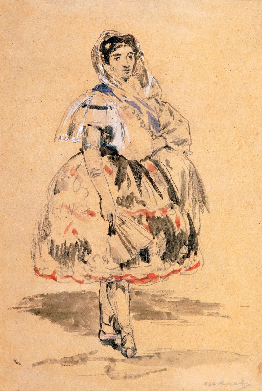 Lola von Valencia von Édouard Manet