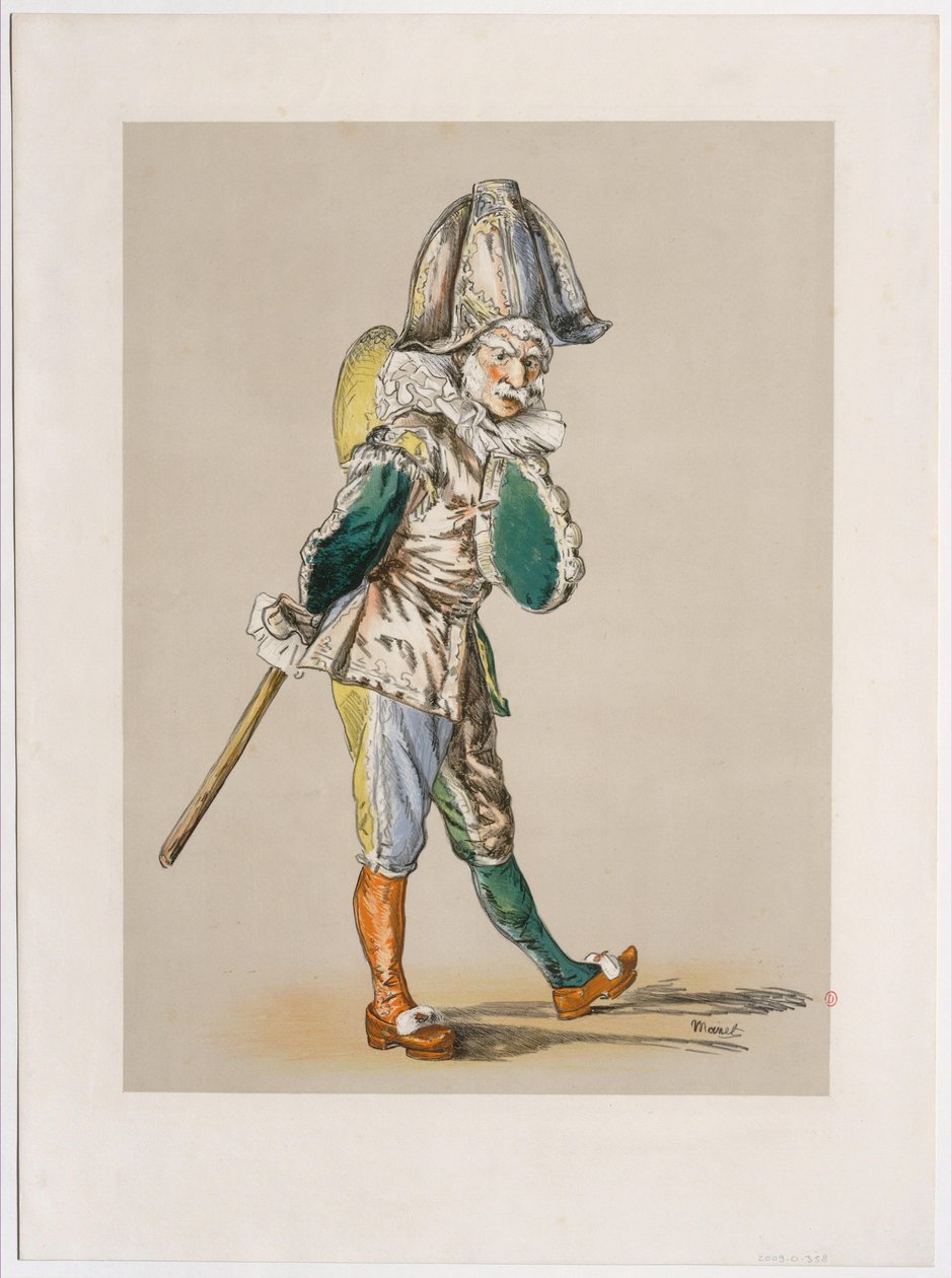 Polichinelle von Édouard Manet
