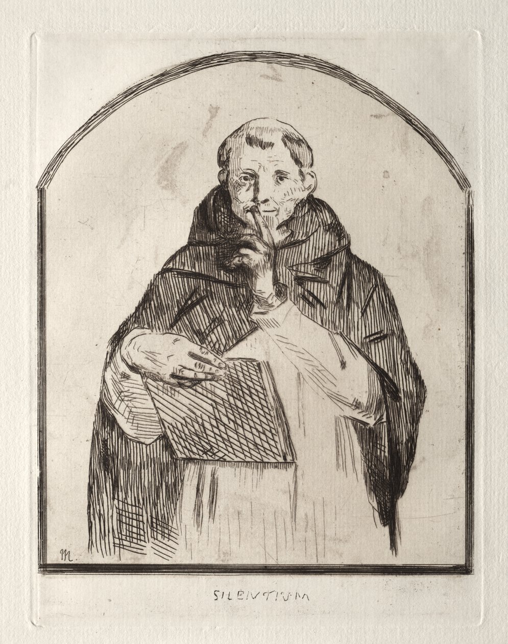 Silentium von Édouard Manet