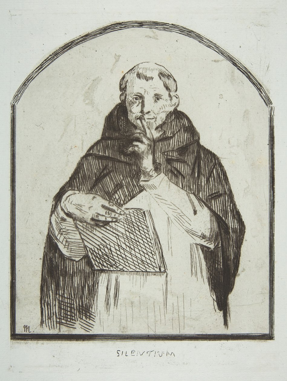 Silentium, 1862-64 von Édouard Manet