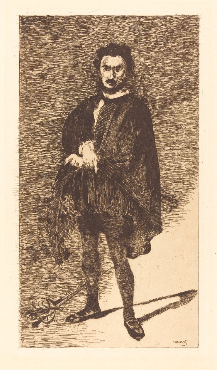 Der tragische Schauspieler L