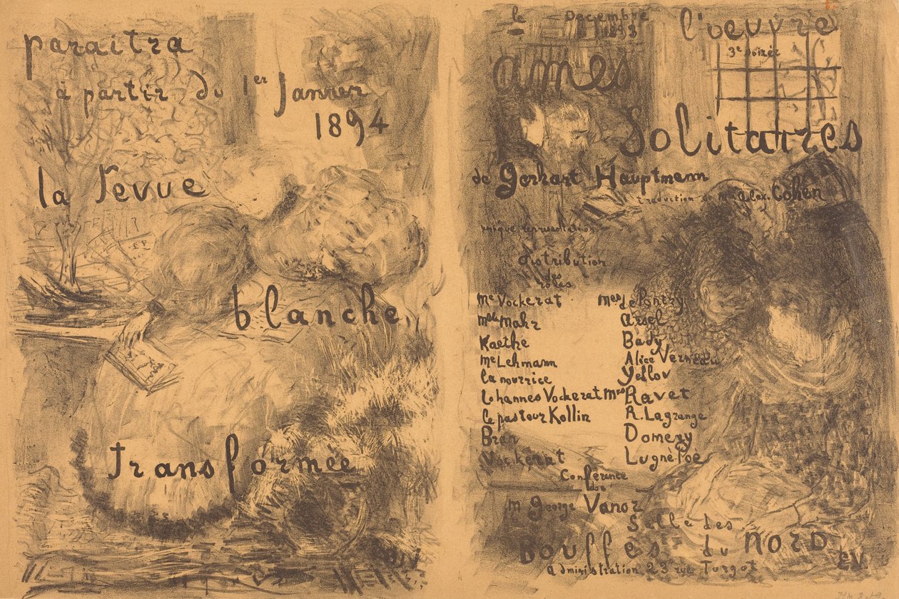 Einsame Seelen von Edouard Vuillard