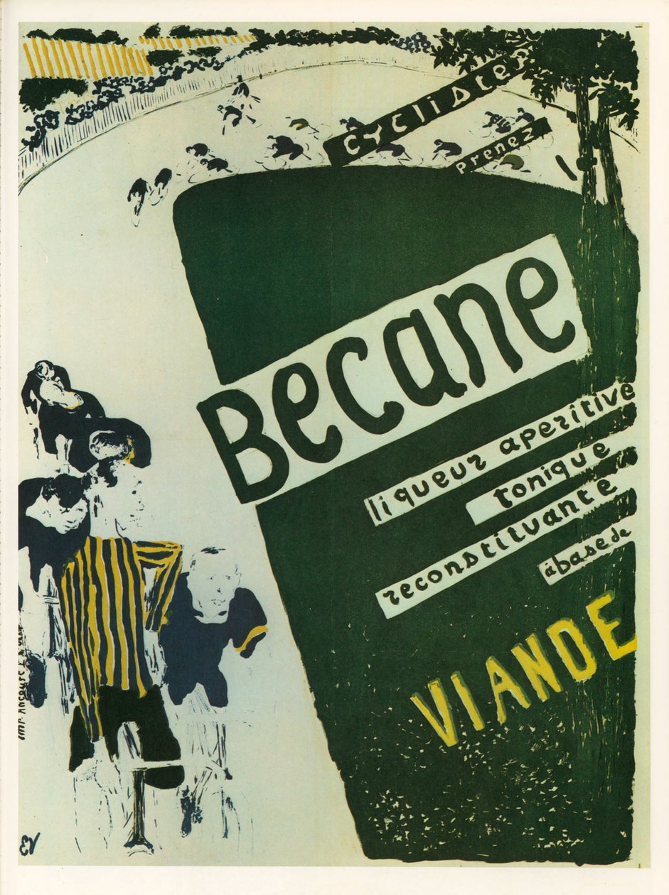 Edouard Vuillard: Becane - Likör Aperitif Tonikum von Edouard Vuillard