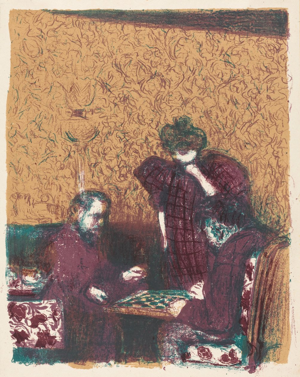 Dame-Spiel von Edouard Vuillard