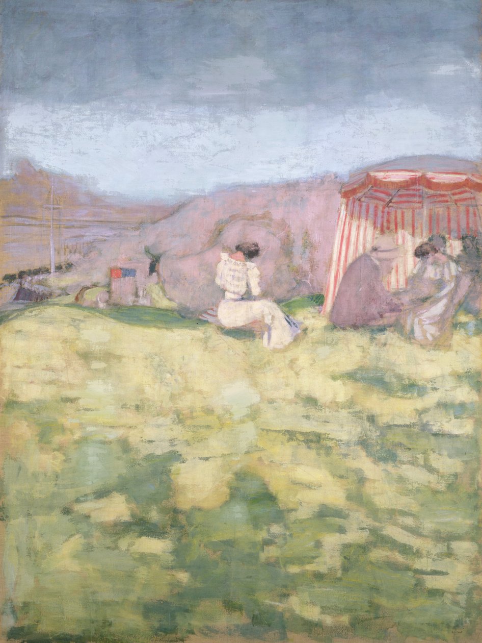 Am Strand von Edouard Vuillard