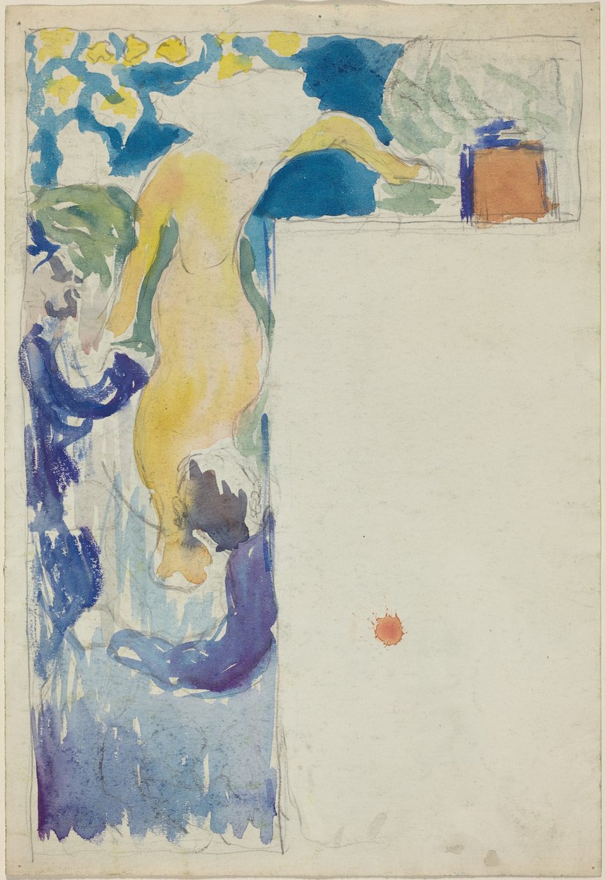 Programmdesign für das Théâtre Libre von Edouard Vuillard
