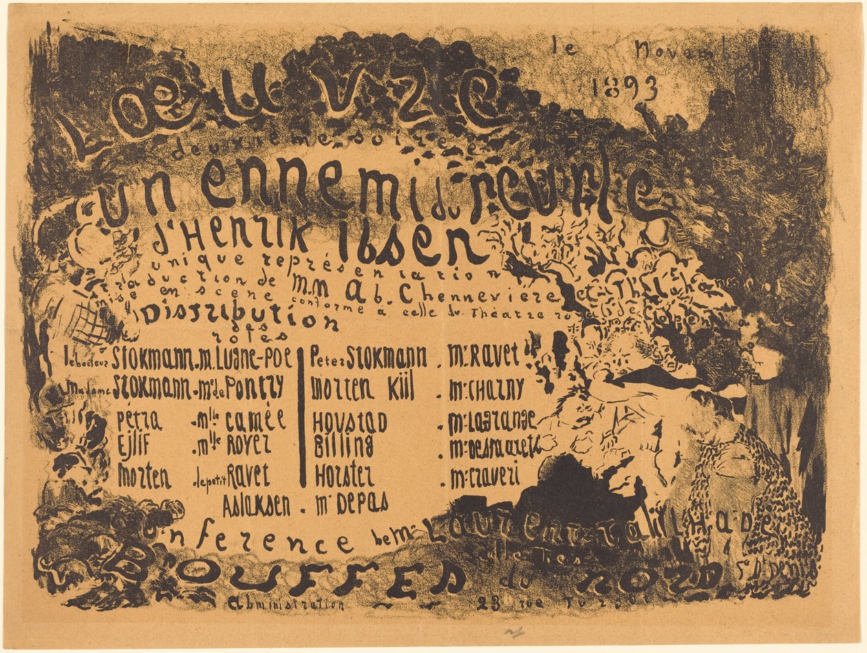 Ein Volksfeind von Edouard Vuillard