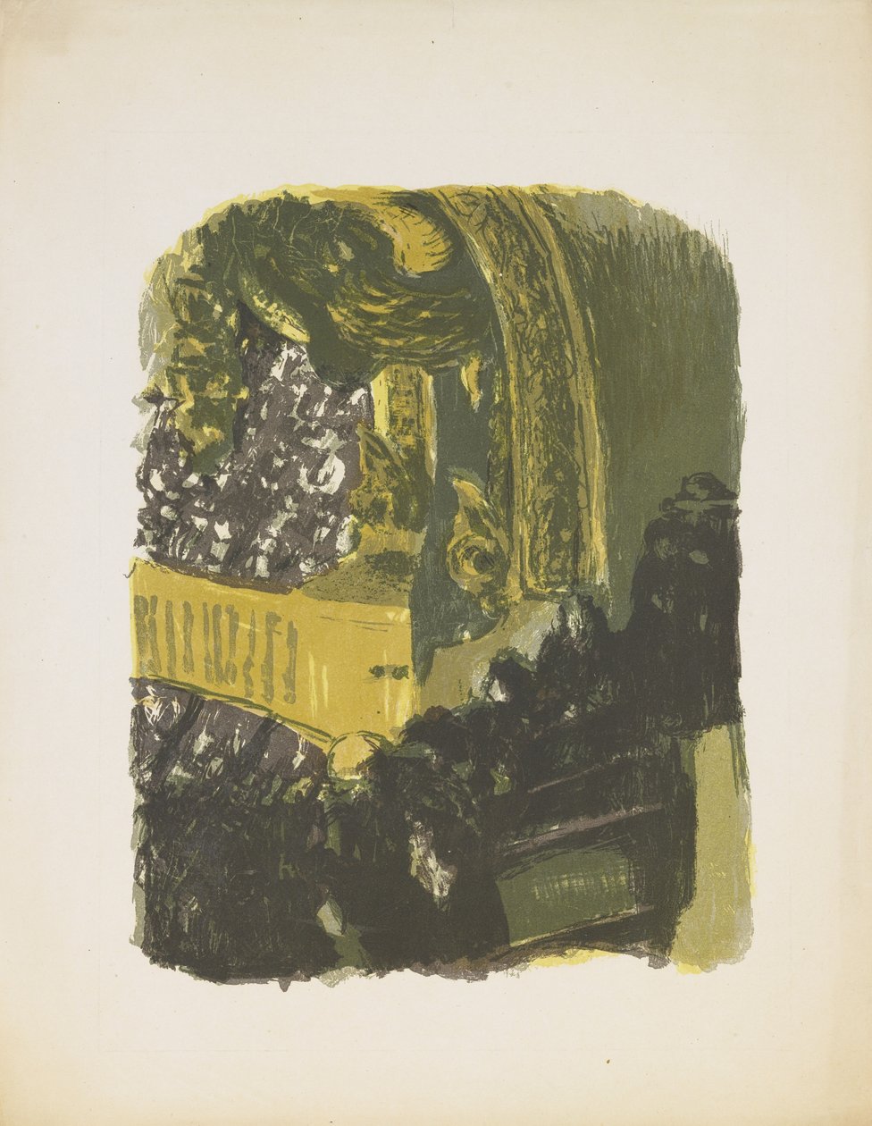 Eine Galerie im Gymnasium von Edouard Vuillard