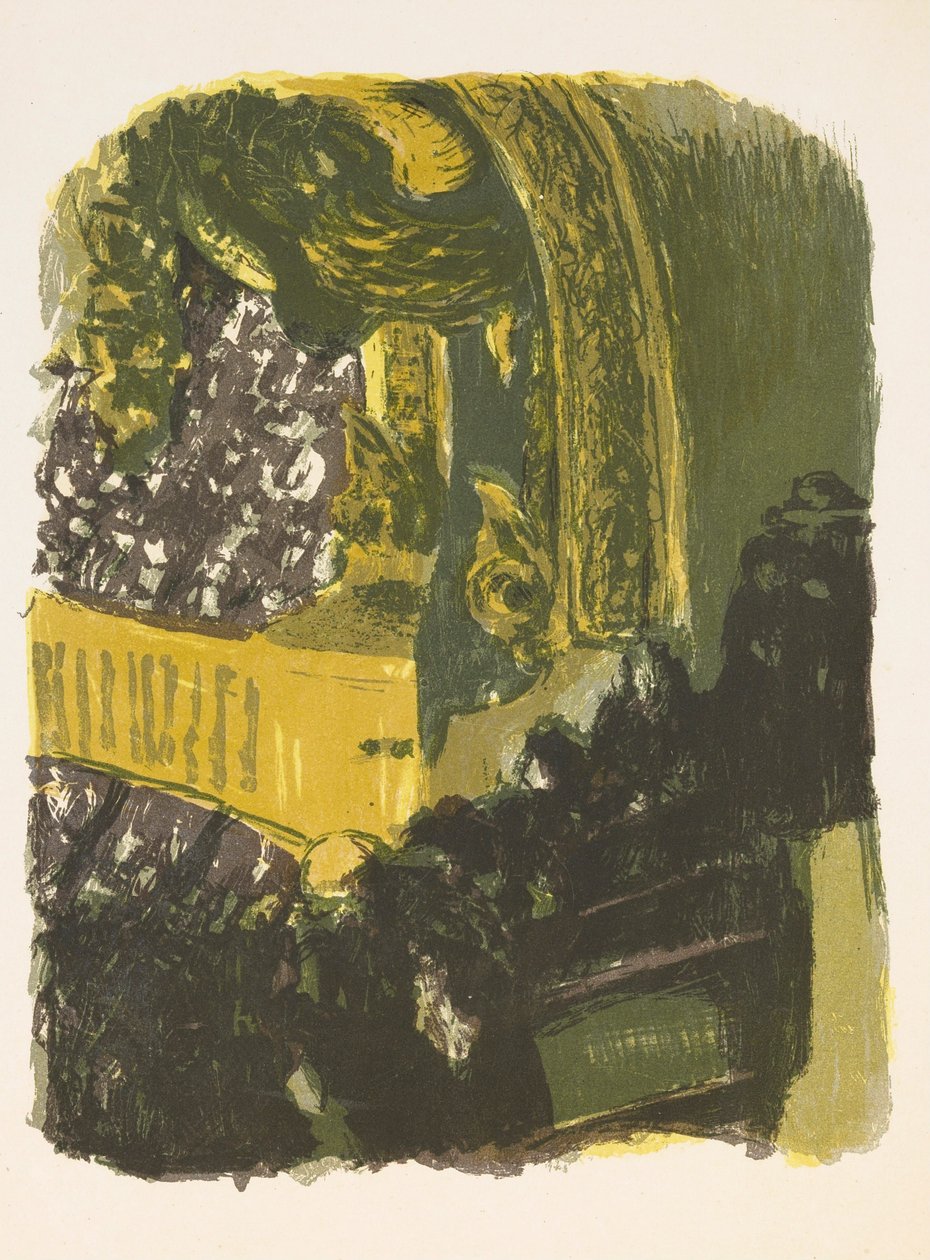 Eine Galerie im Gymnasium von Edouard Vuillard