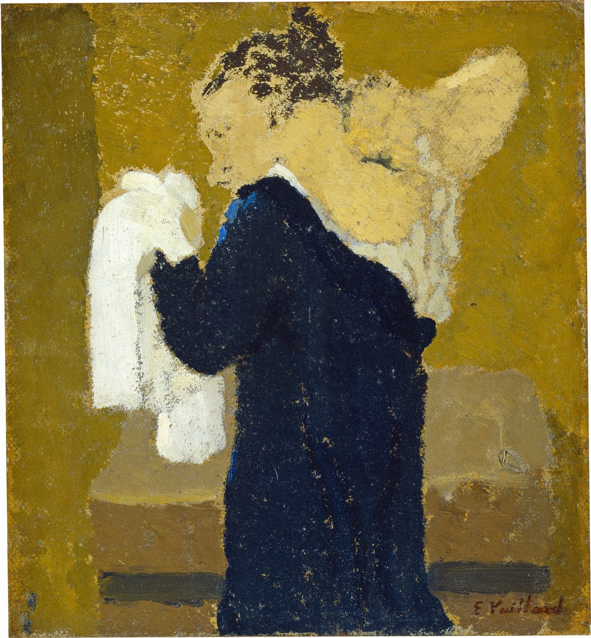 Frau bei ihrer Toilette von Edouard Vuillard