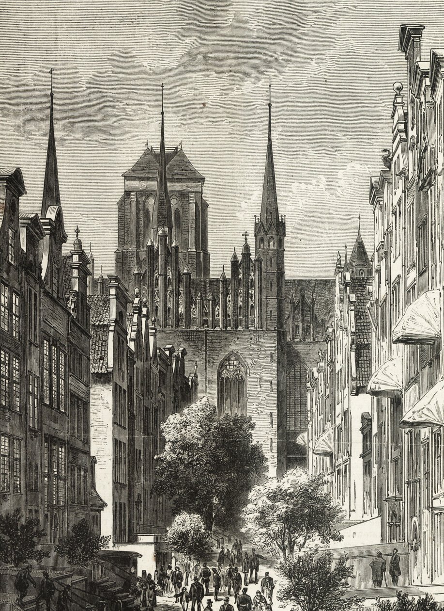 Rückseite der Kirche der Jungfrau Maria von Eduard Hallberger
