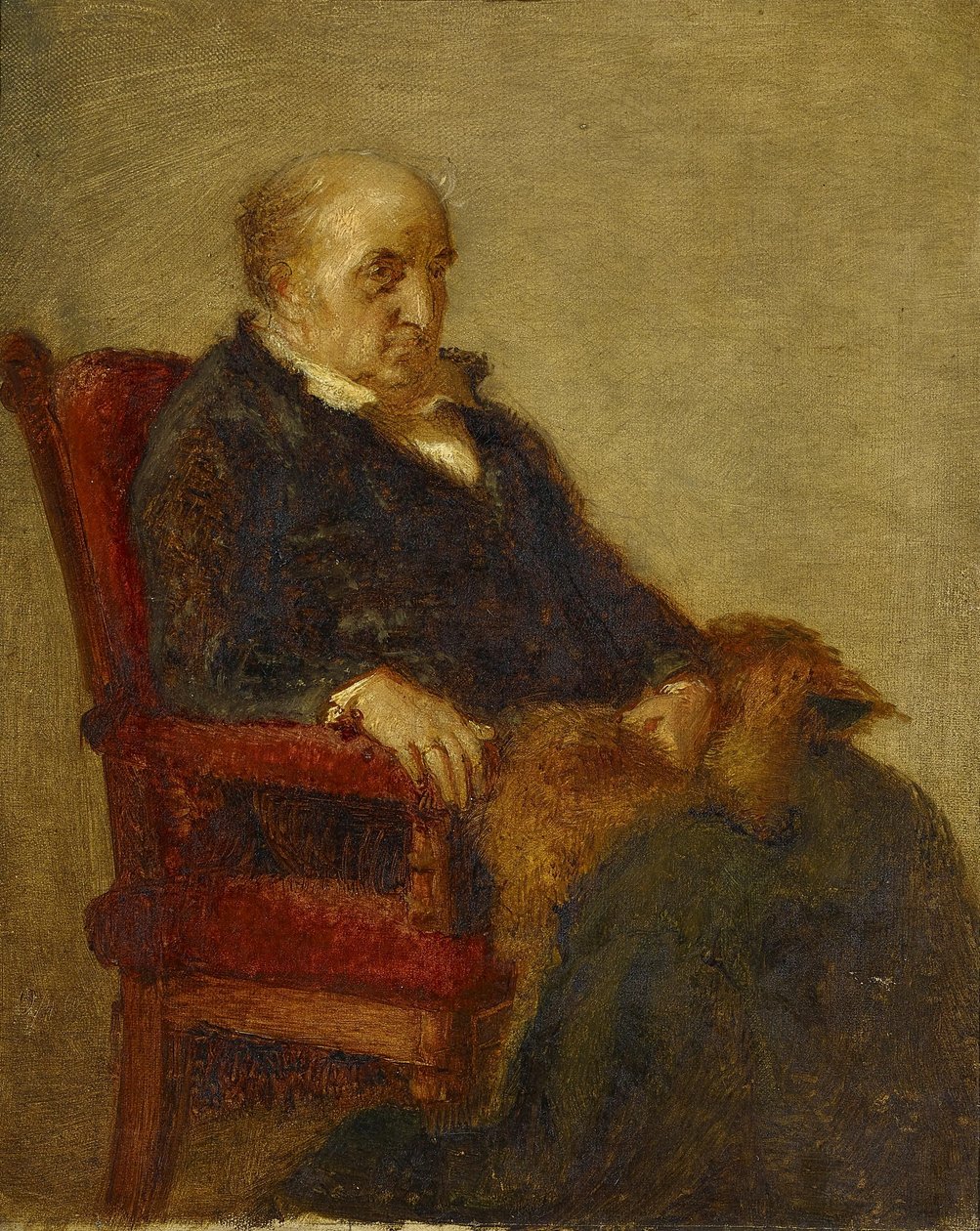 Studie für das Porträt von Wilhelm von Schadow von Eduard Bendemann