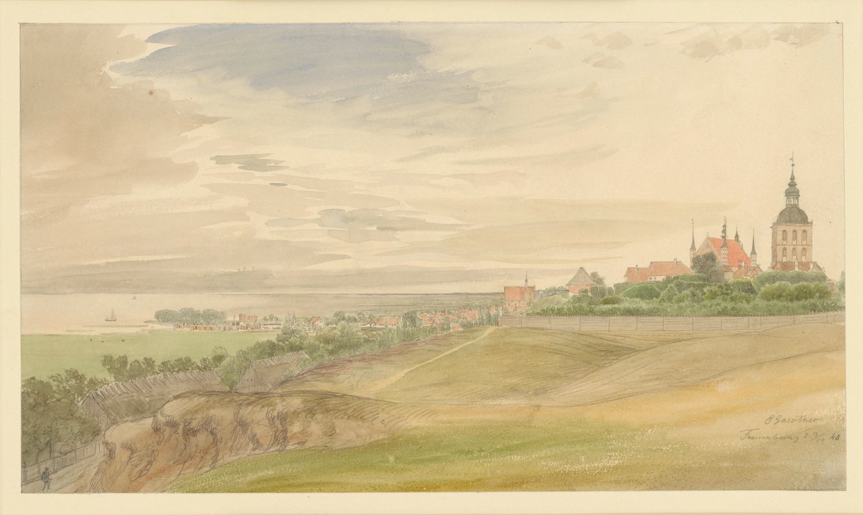 Frauenburg von Eduard Gaertner