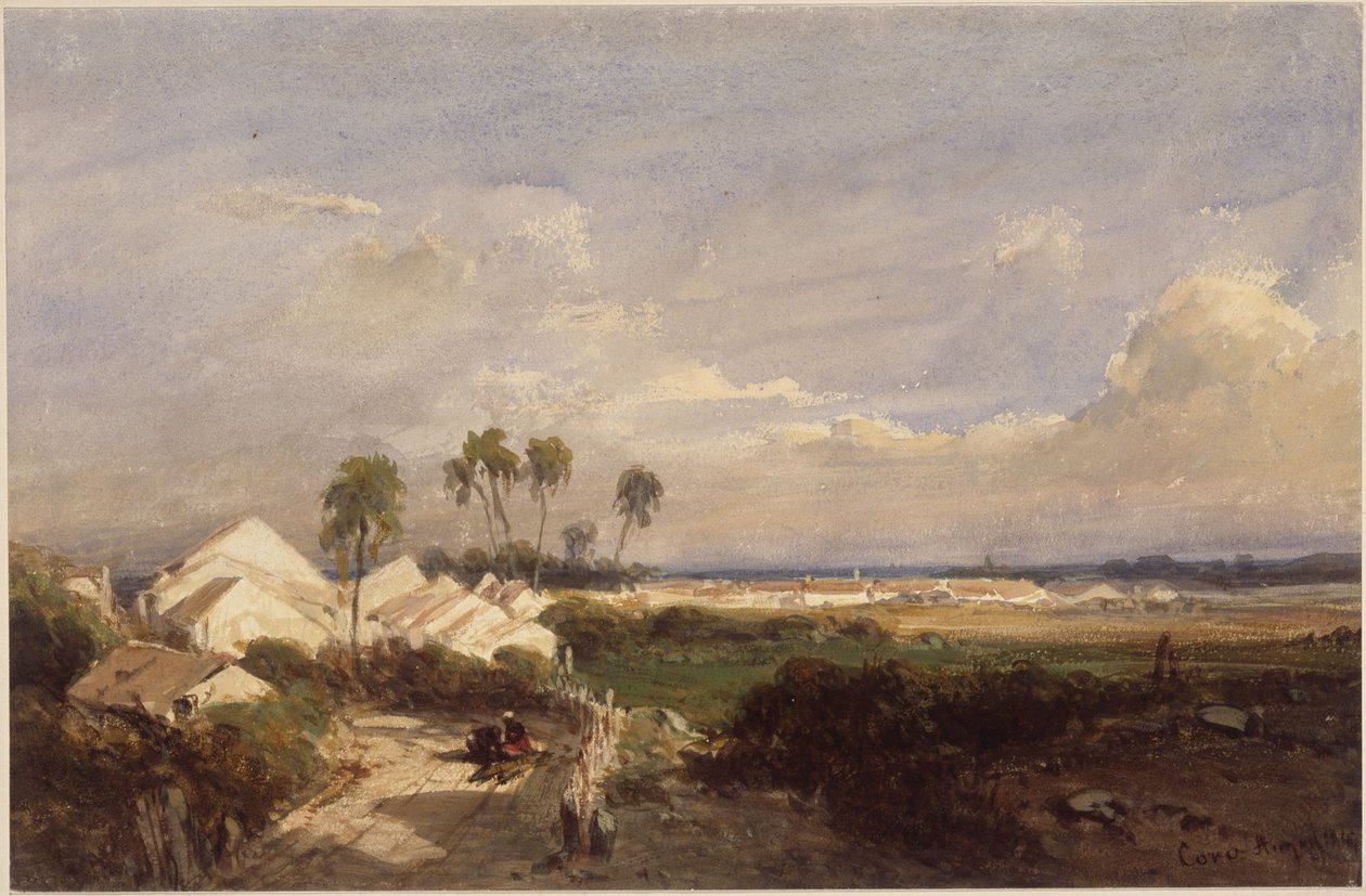 Blick auf Coro von Eduard Hildebrandt