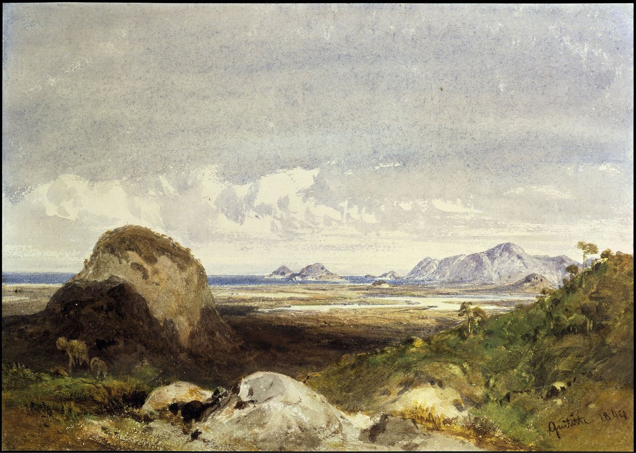 Küstenlandschaft von Eduard Hildebrandt
