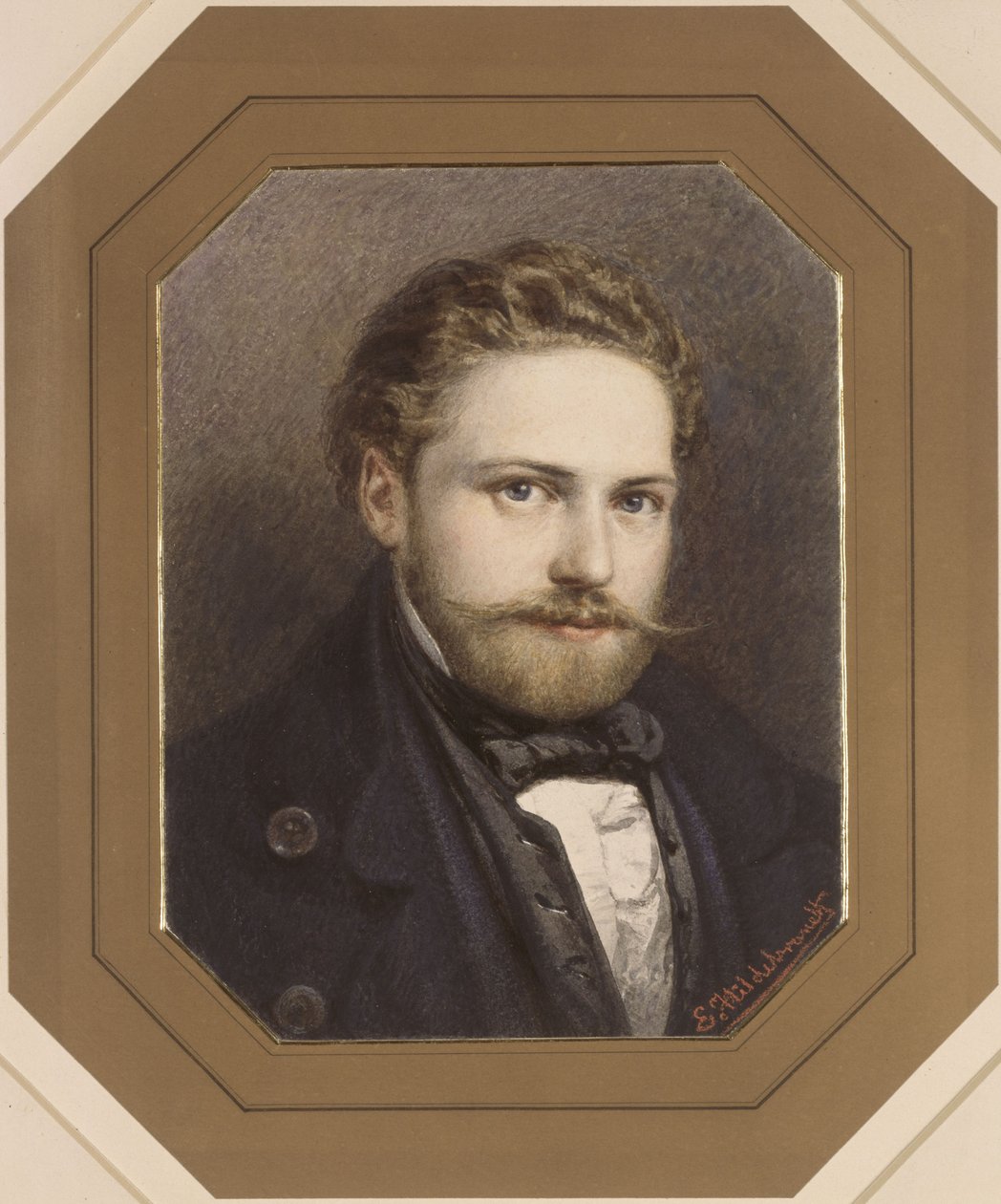 Selbstbildnis von Eduard Hildebrandt