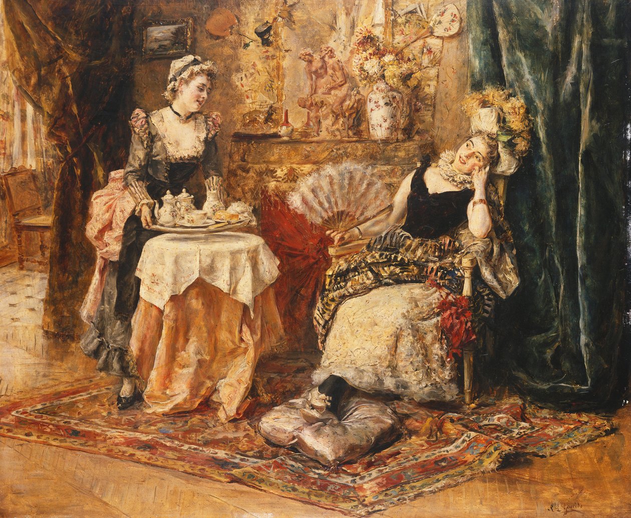 Teestunde von Eduardo-Leon Garrido