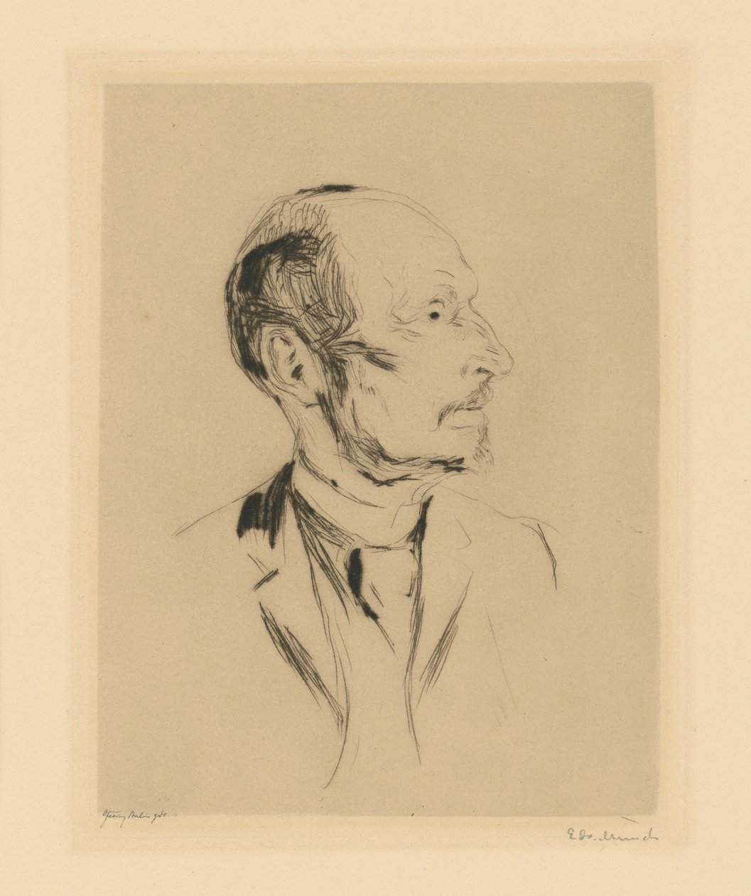 Albert Kollmann von Edvard Munch