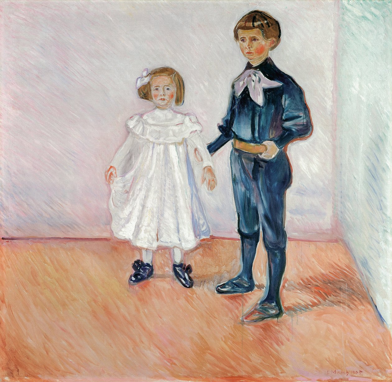 Erdmute und Hans-Herbert Esche, von Munch, Edvard (1863-1944). Öl auf Leinwand von Edvard Munch