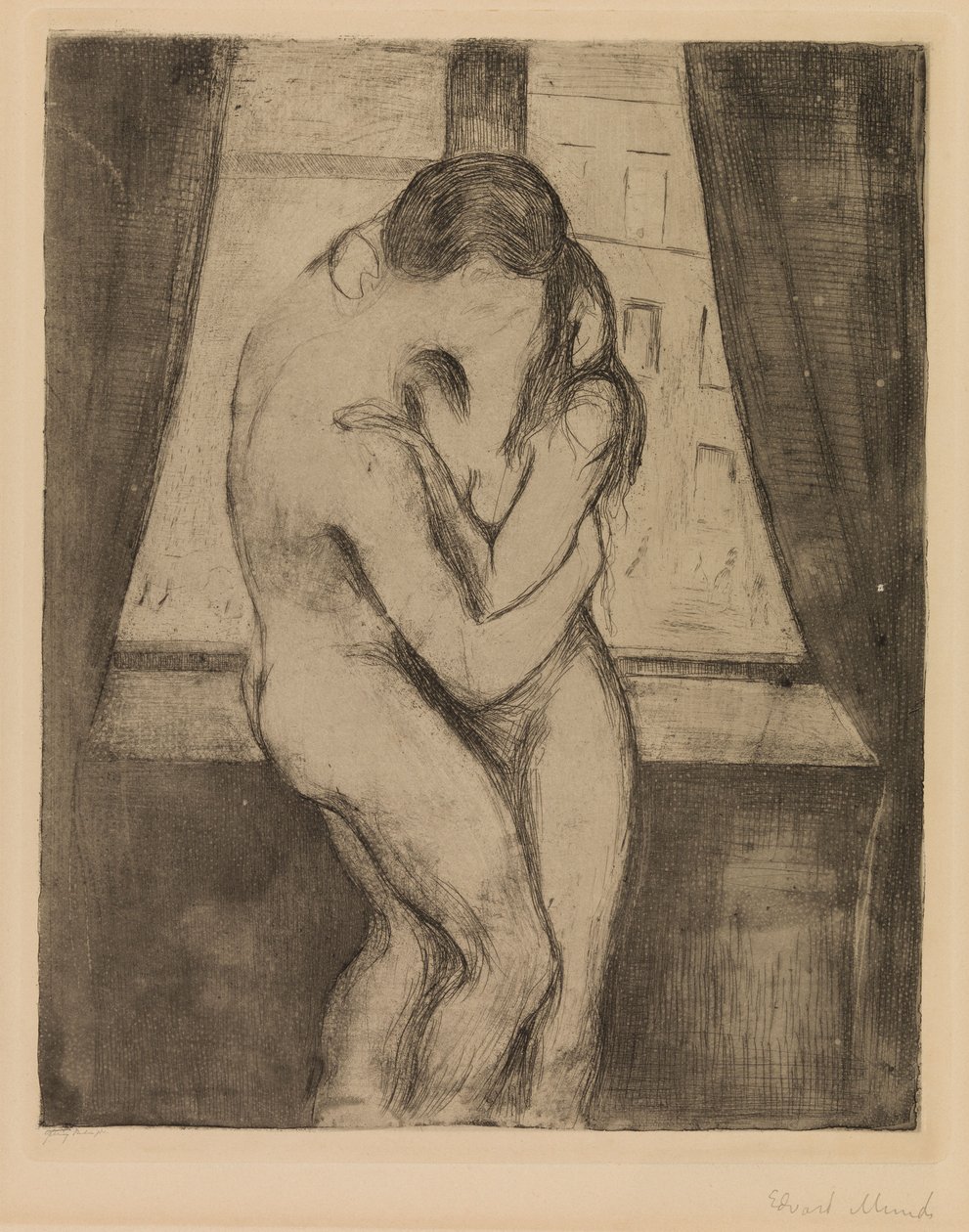 Kuss von Edvard Munch