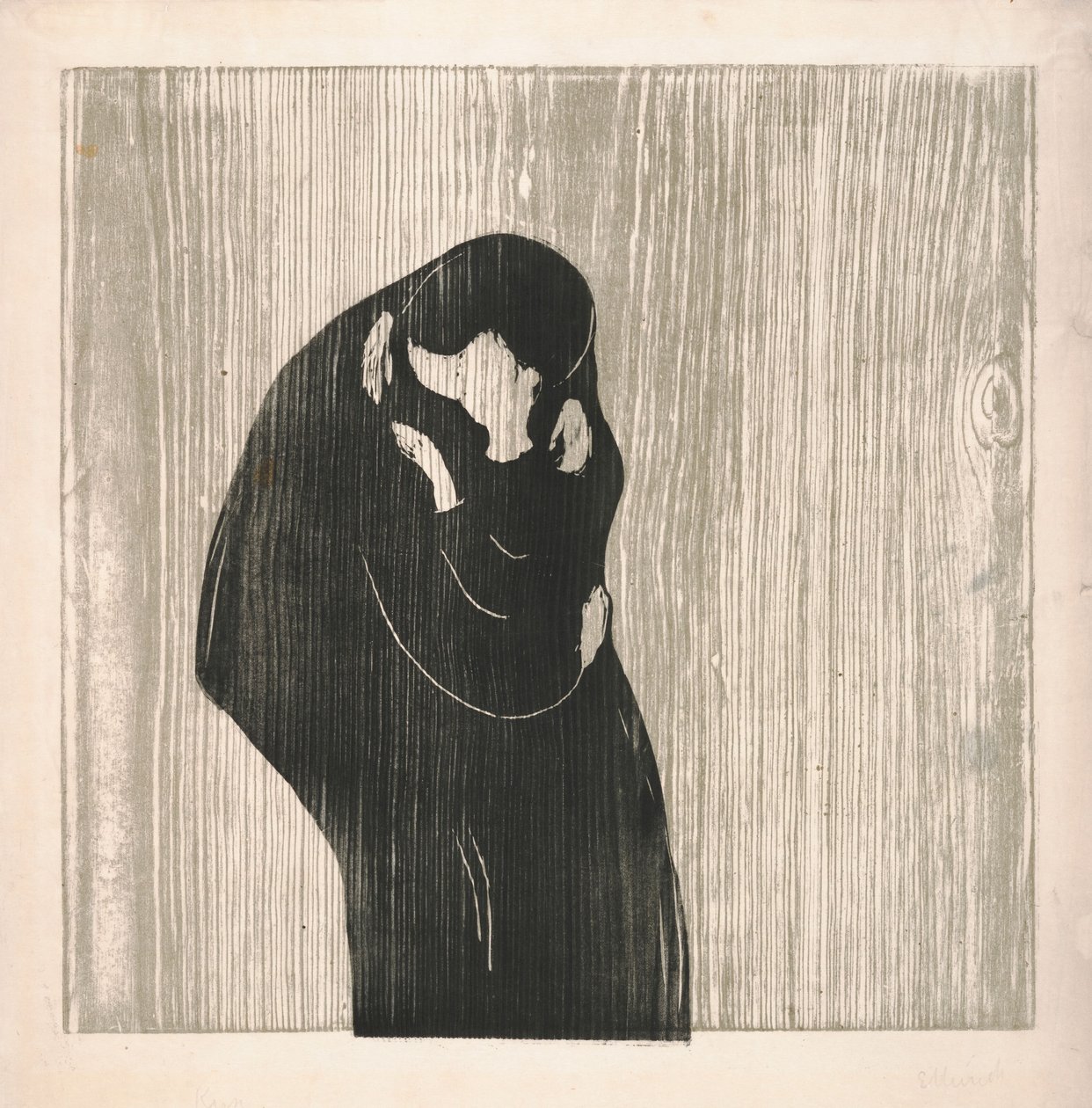 Kuss von Edvard Munch